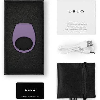 LELO - TOR 3 VIOLET VIBRATOR RING - Kink&Play