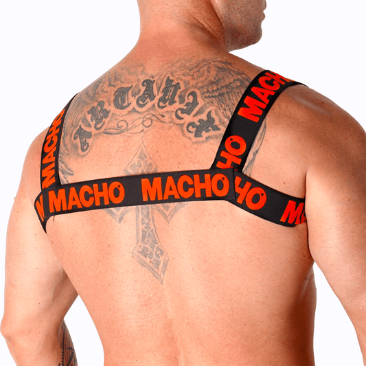 MACHO - DOUBLE RED HARNESS - Kink&Play
