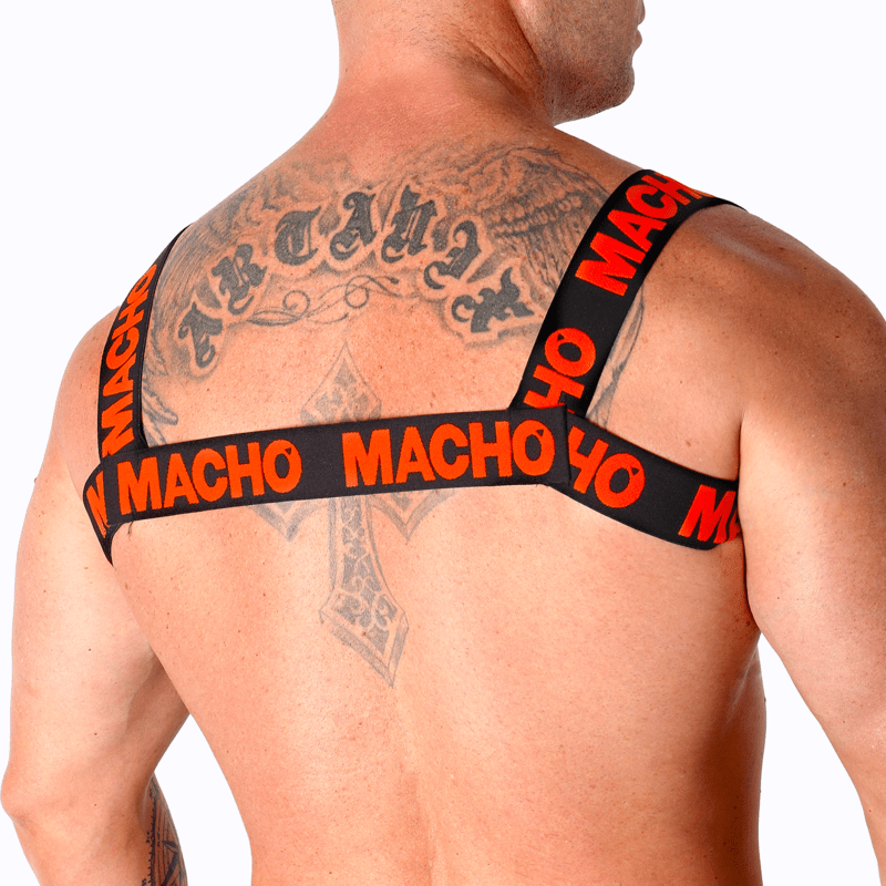 MACHO - DOUBLE RED HARNESS - Kink&Play