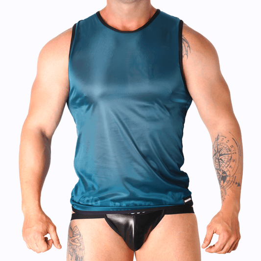 MACHO - GREEN T - SHIRT S/M - Kink&Play