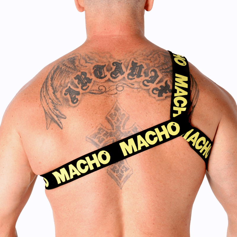 MACHO - ROMAN HARNESS WHITE S/M - Kink&Play
