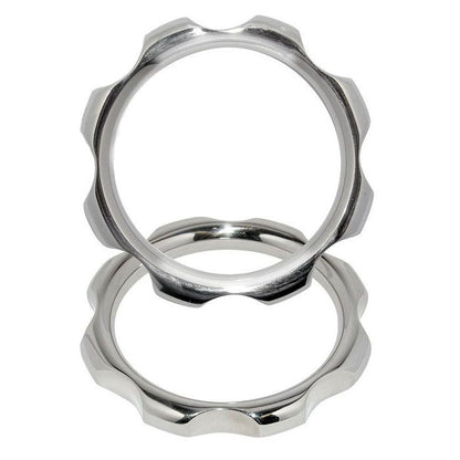 METAL HARD - METAL TORQUE RING FOR PENIS AND TESTICLES 45MM - Kink&Play