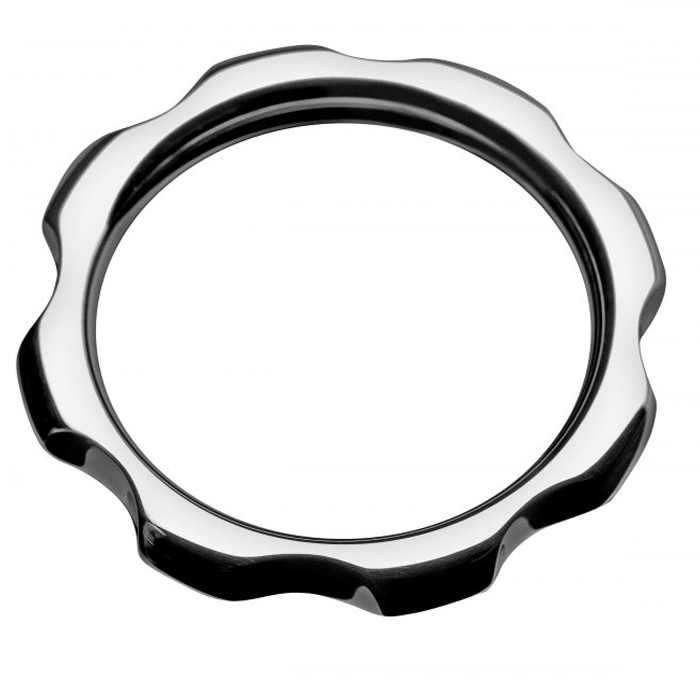 METAL HARD - METAL TORQUE RING FOR PENIS AND TESTICLES 50MM - Kink&Play