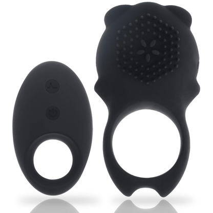 MIA - COLOSSEO COCK RING REMOTE CONTROL BLACK - Kink&Play