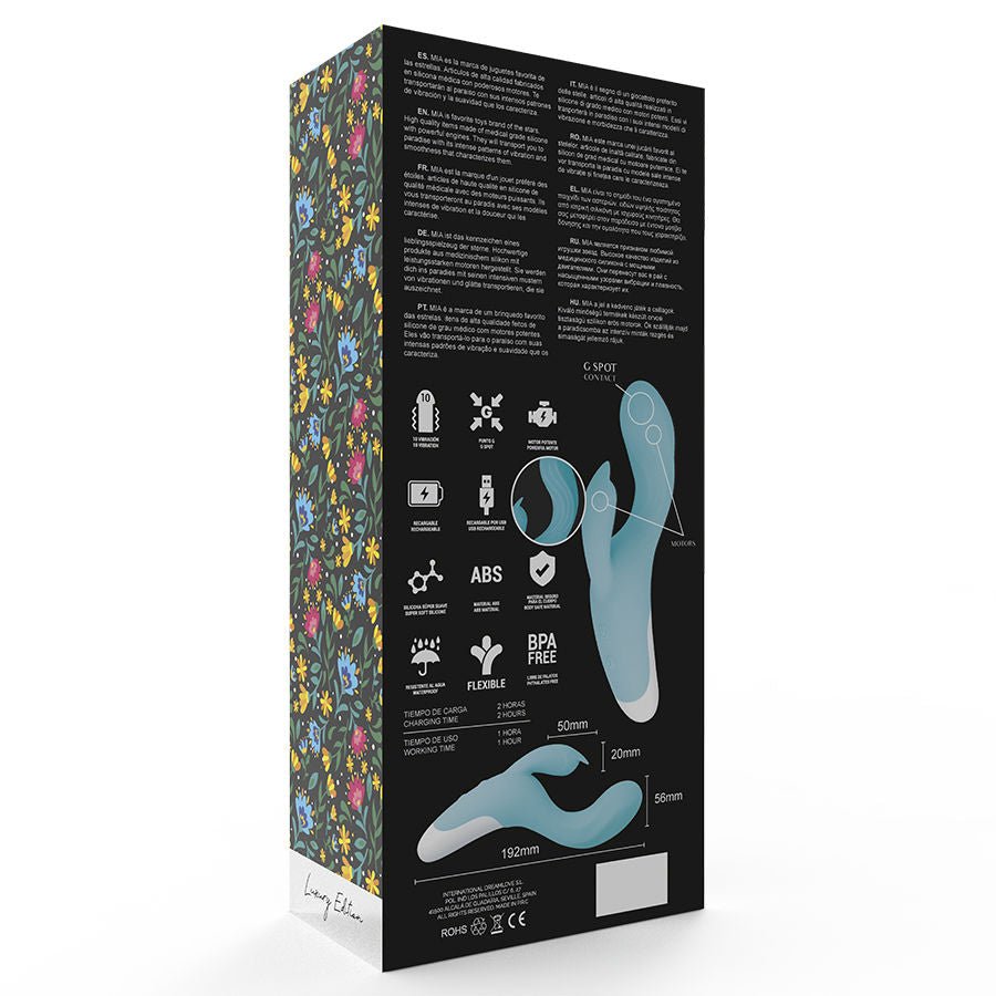 MIA - DRESDE VIBRATOR TURQUOISE - Kink&Play