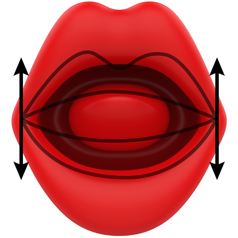 MIA - SICILIA DOUBLE PLEASURE VIBRATING + BITING - Kink&Play