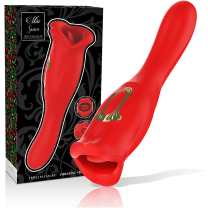 MIA - SIENA TRIPLE PLEASURE VIBRATING + BITING - Kink&Play