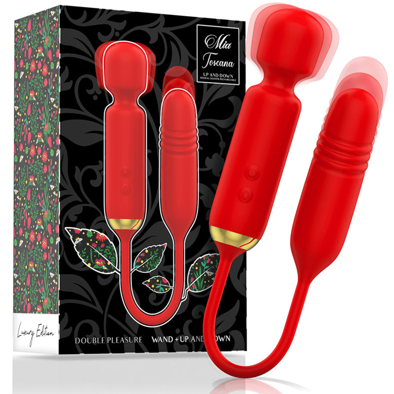 MIA - TOSCANA DOUBLE PLEASURE WAND + UP AND DOWN - Kink&Play