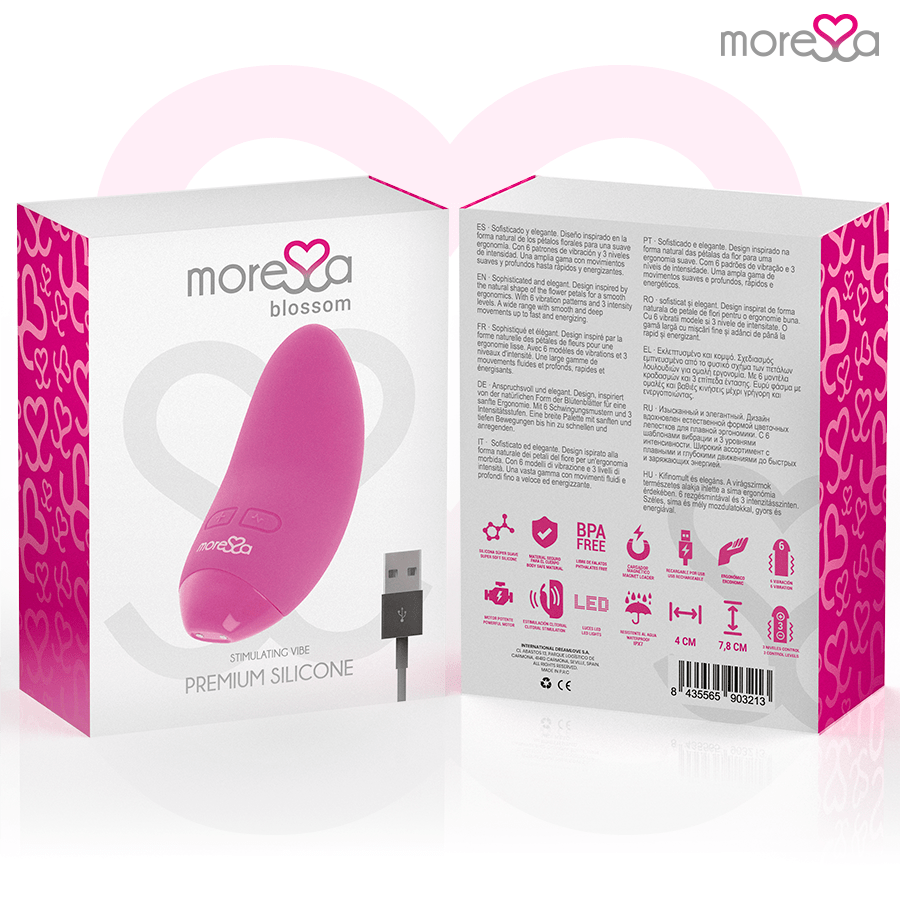 MORESSA - BLOSSOM PINK VIBRATOR - Kink&Play