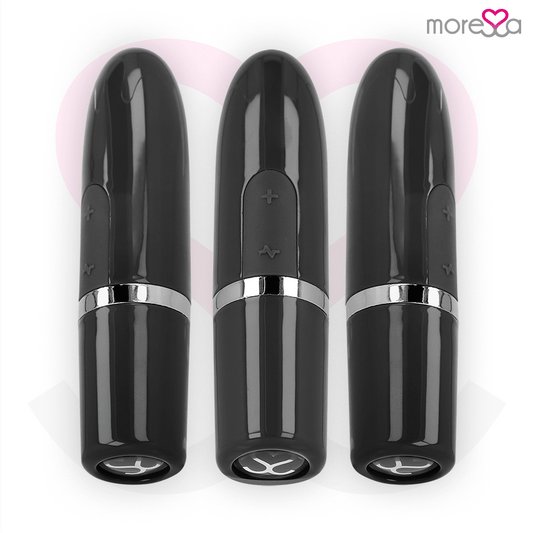 MORESSA - IVY VIBRATOR STIMULATOR TRAVEL BLACK - Kink&Play