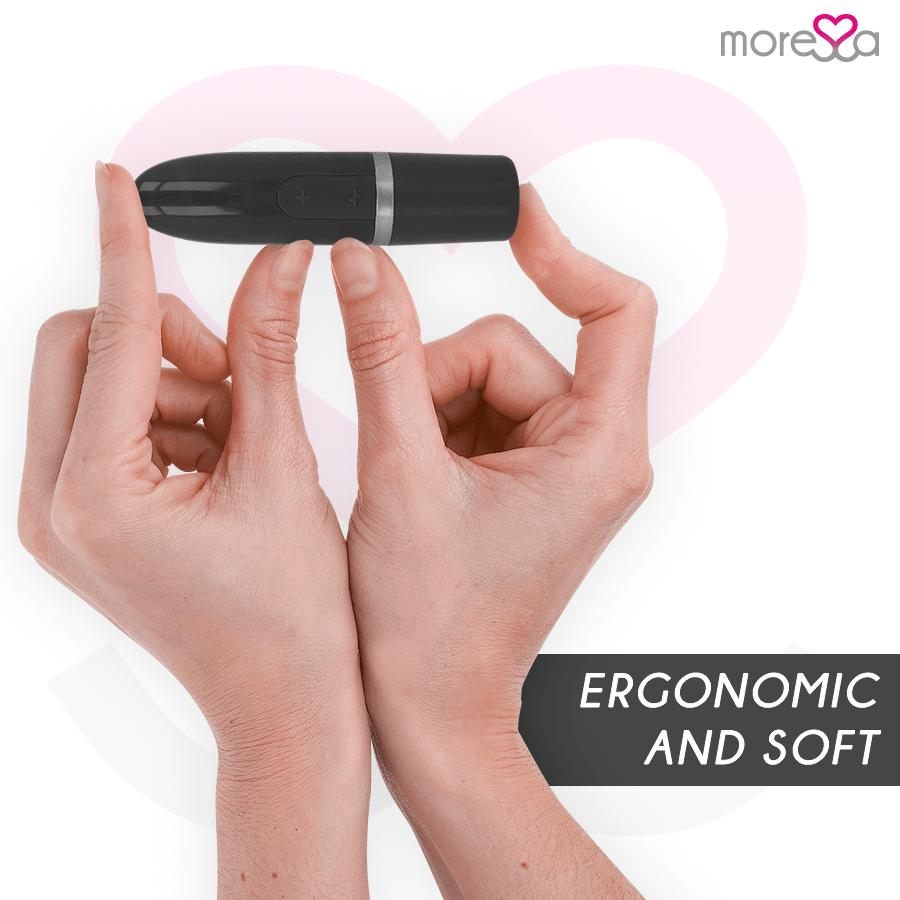 MORESSA - IVY VIBRATOR STIMULATOR TRAVEL BLACK - Kink&Play