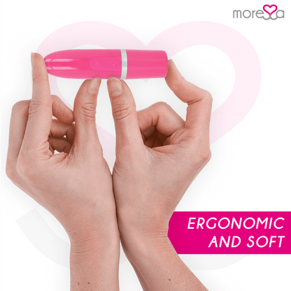 MORESSA - IVY VIBRATOR STIMULATOR TRAVEL PINK - Kink&Play