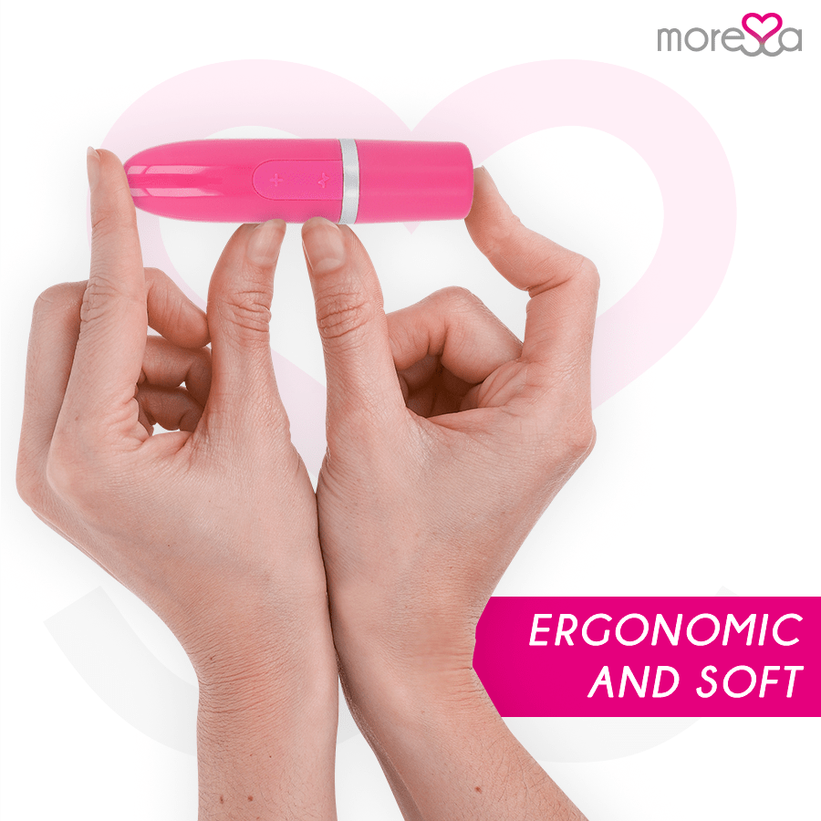 MORESSA - IVY VIBRATOR STIMULATOR TRAVEL PINK - Kink&Play