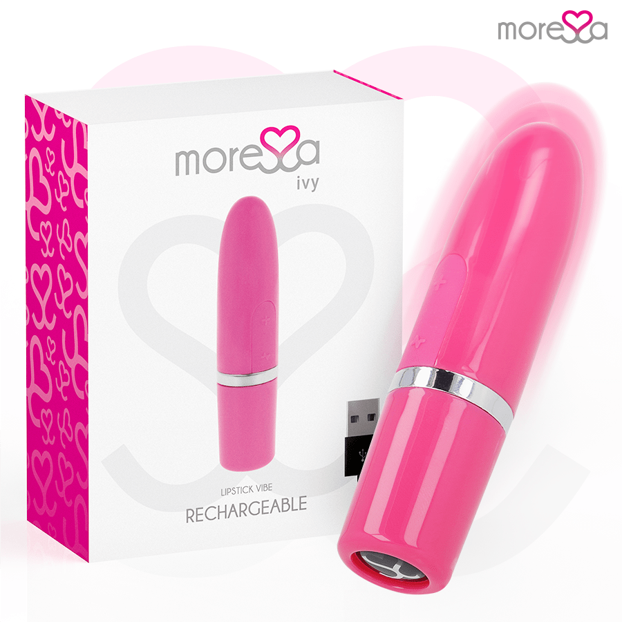 MORESSA - IVY VIBRATOR STIMULATOR TRAVEL PINK - Kink&Play