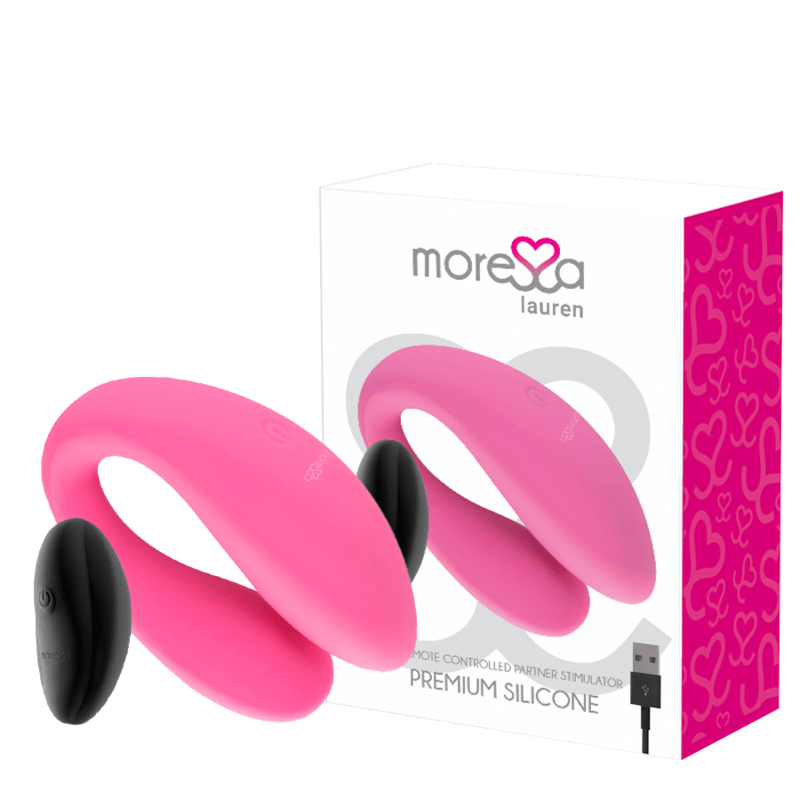 MORESSA - LAUREN REMOTE CONTROL STIMULATOR FOR COUPLES - Kink&Play