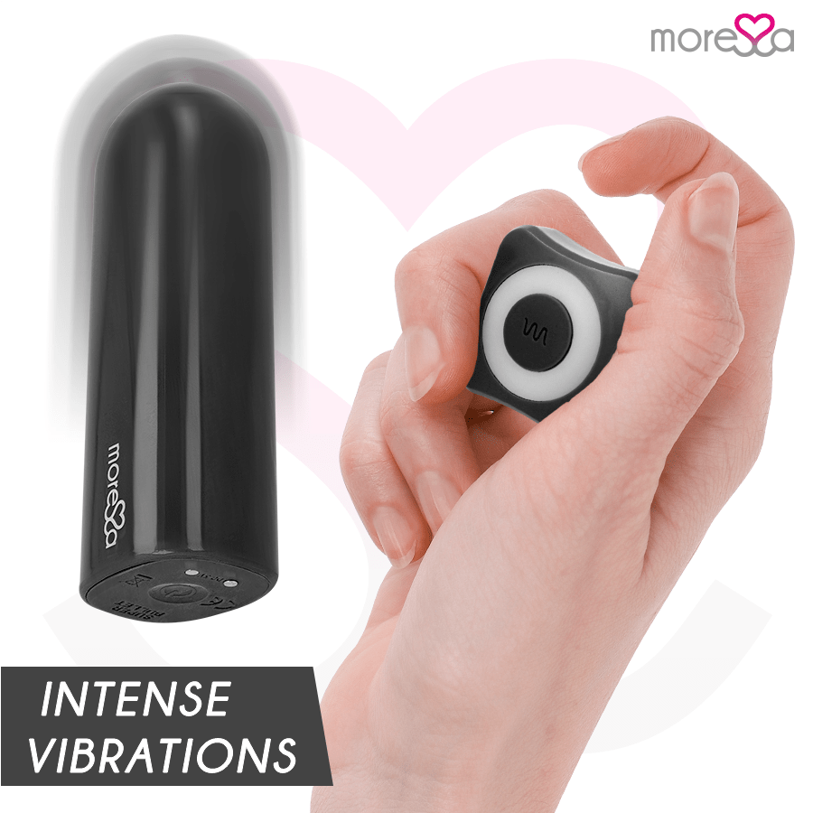 MORESSA - NIX VIBRATOR REMOTE CONTROL BLACK - Kink&Play