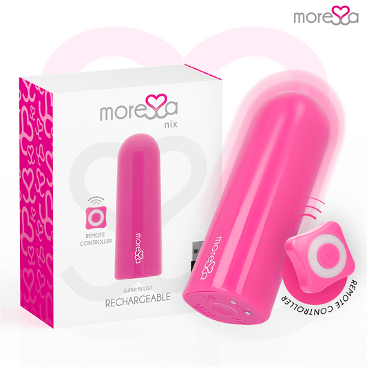 MORESSA - NIX VIBRATOR REMOTE CONTROL PINK - Kink&Play