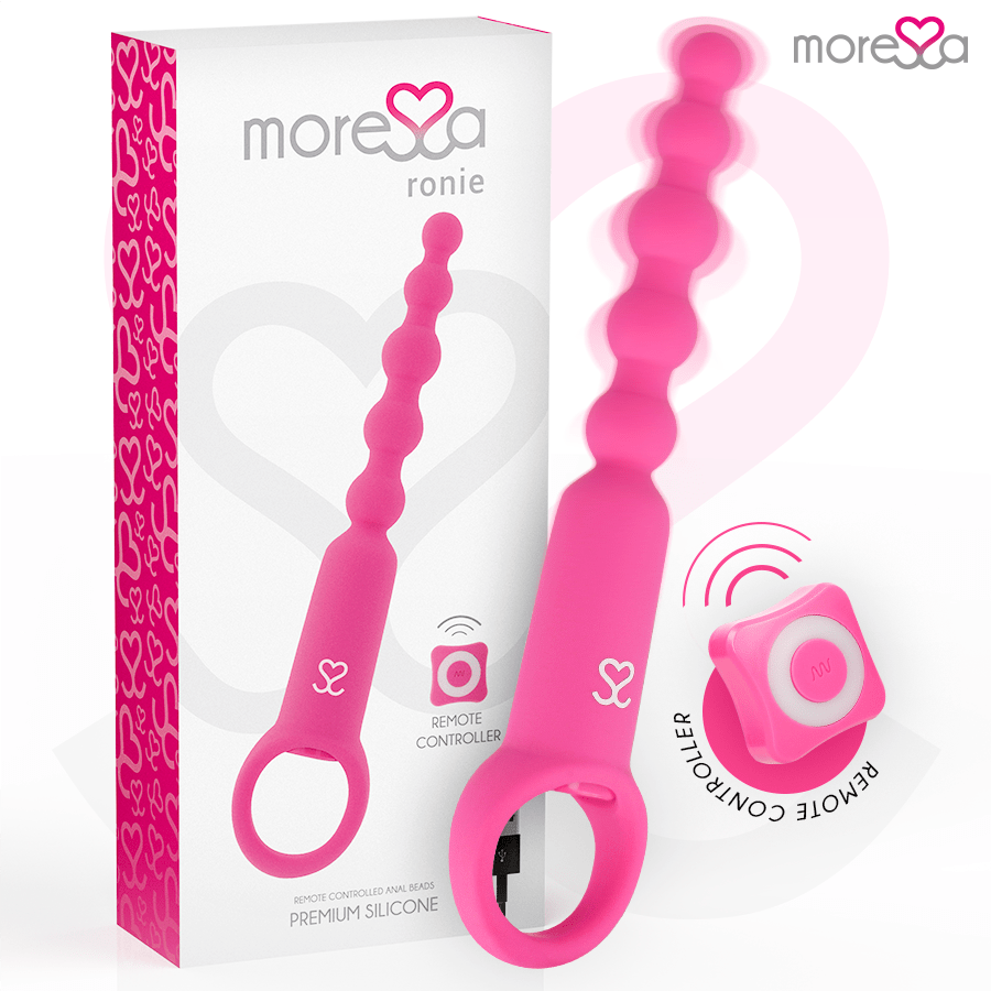 MORESSA - RONIE REMOTE CONTROL ANAL PLEASURE PINK - Kink&Play