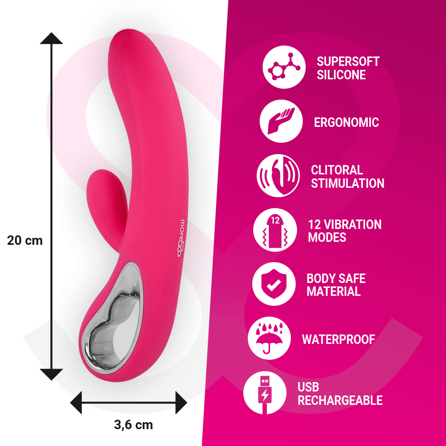 MORESSA - TROY PREMIUM SILICONE RECHARGEABLE - Kink&Play