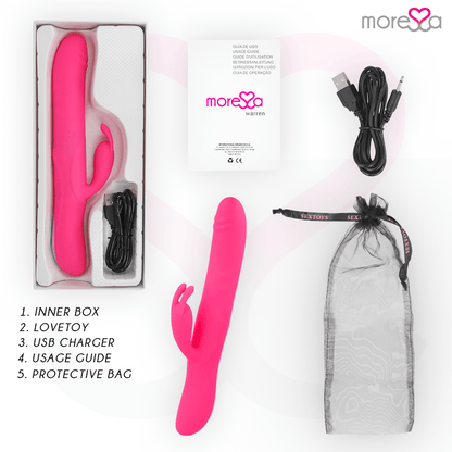 MORESSA - WARREN PREMIUM RECHARGEABLE SILICONE - Kink&Play