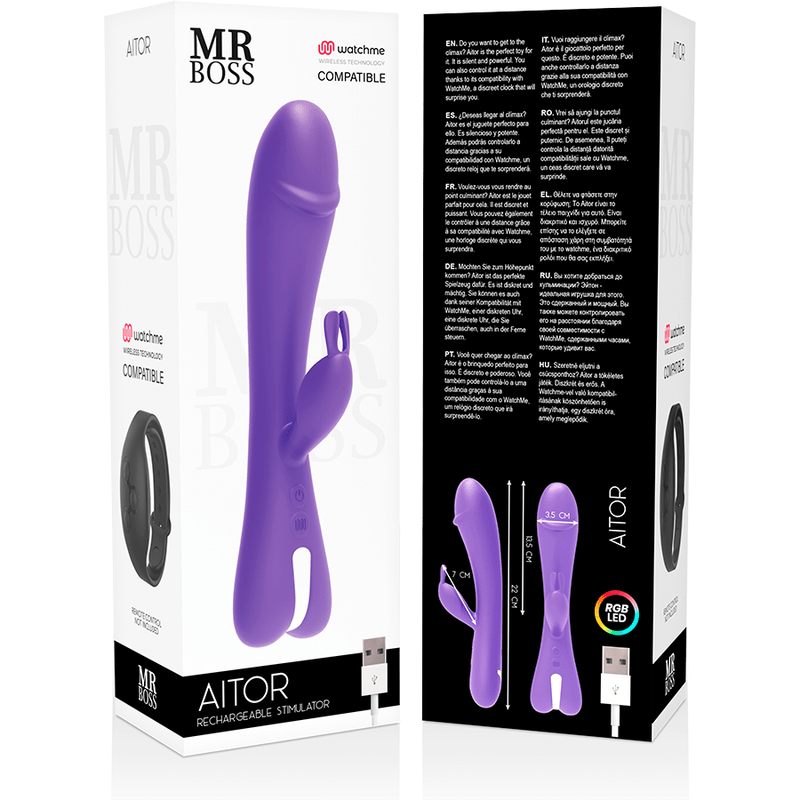 MR BOSS - AITOR RABBIT COMPATIBLE WITH WATCHME WIRELESS TECHNOLOGY - Kink&Play