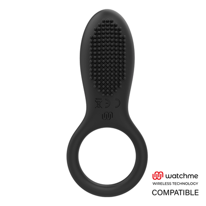 MR BOSS - TINO STIMULATOR RING COMPATIBLE WITH WATCHME WIRELESS TECHNOLOGY - Kink&Play