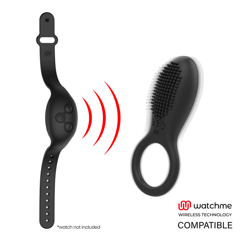 MR BOSS - TINO STIMULATOR RING COMPATIBLE WITH WATCHME WIRELESS TECHNOLOGY - Kink&Play