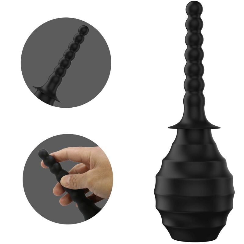 MR PLAY - ANAL DOUCHE BLKM7 SUPER POWER BLACK - Kink&Play