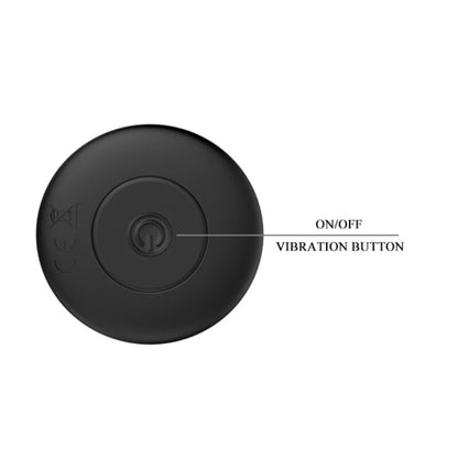 MR PLAY - RECHARGEABLE BLACK VIBRATOR ANAL PLUG - Kink&Play
