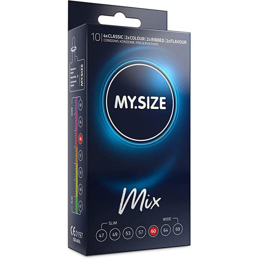 MY SIZE - MIX CONDOMS 60 MM 10 UNITS - Kink&Play
