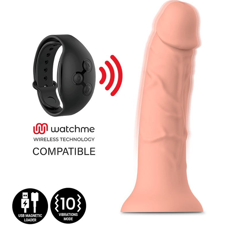 MYTHOLOGY - ASHER ORIGINAL DILDO S - VIBRATOR COMPATIBLE WITH WATCHME WIRELESS TECHNOLOGY - Kink&Play