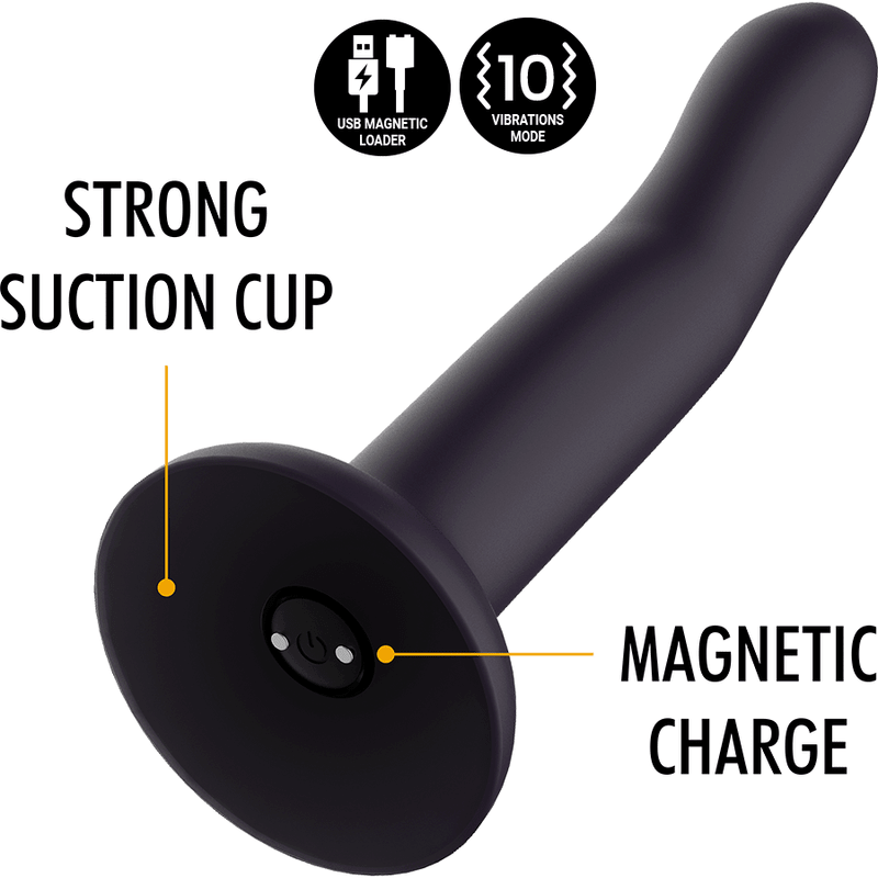 MYTHOLOGY DUMAN MYSTIC DILDO S - VIBRATOR WATCHME WIRELESS TECHNOLOGY COMPATIBLE - Kink&Play