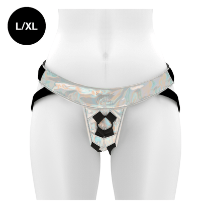 MYTHOLOGY - FANTASY HARNESS - IRIDESCENT HARNESS L/XL - Kink&Play