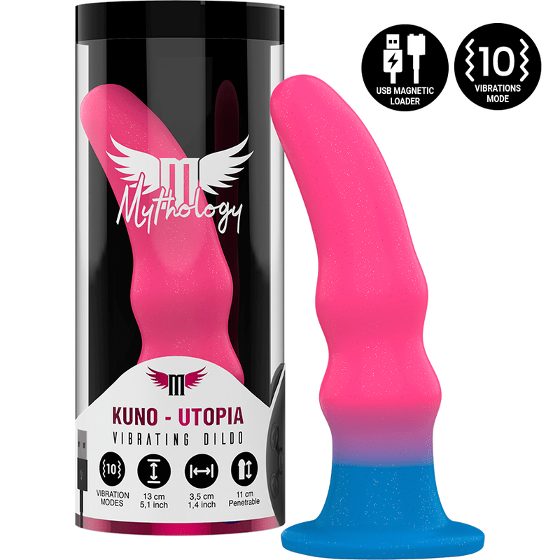 MYTHOLOGY - KUNO UTOPIA DILDO S - VIBRATOR WATCHME WIRELESS TECHNOLOGY COMPATIBLE - Kink&Play