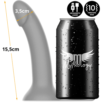 MYTHOLOGY - RUNE MAJESTIC DILDO S - VIBRATOR WATCHME WIRELESS TECHNOLOGY COMPATIBLE - Kink&Play