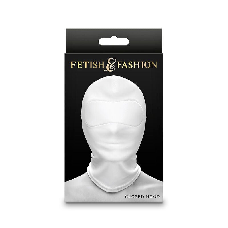 NS NOVELTIES - FETISH & FASHION CLOSED HOOD NYLON WHITE - Kink&Play