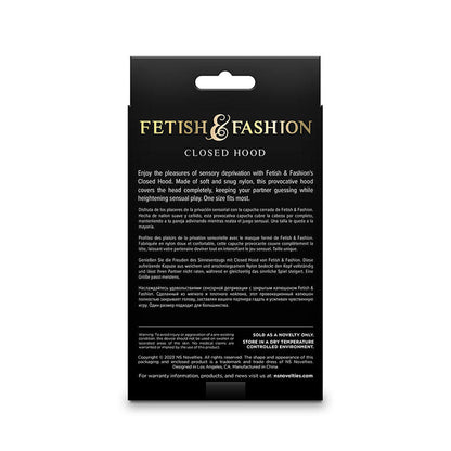 NS NOVELTIES - FETISH & FASHION CLOSED HOOD NYLON WHITE - Kink&Play