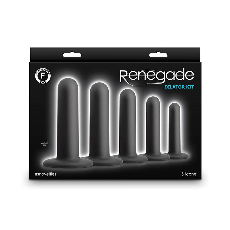 NS NOVELTIES - RENEGADE DILATOR KIT BLACK - Kink&Play
