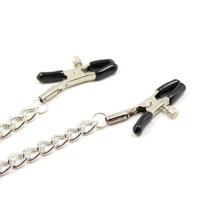 OHMAMA FETISH - 4 NIPPLE Clamps WITH CHAINS - Kink&Play