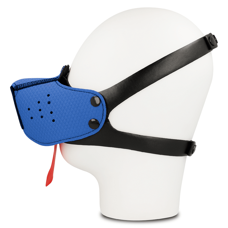 OHMAMA FETISH DOG MUZZLE - BLUE - Kink&Play