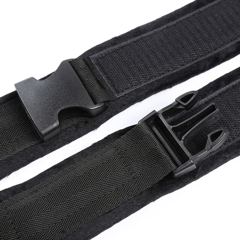 OHMAMA FETISH - HOOK AND LOOP FASTENER NYLON WRIST RESTRAINTS - Kink&Play