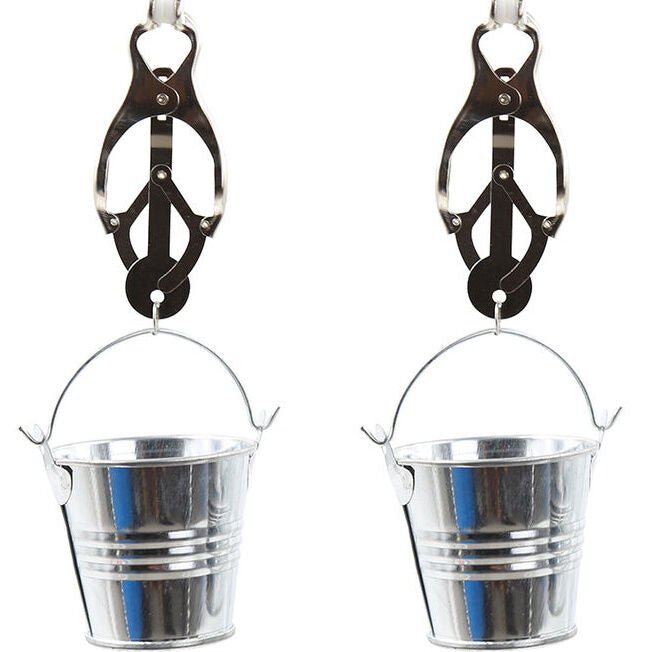 OHMAMA FETISH NIPPLE CLAMPS WITH BUCKETS - Kink&Play