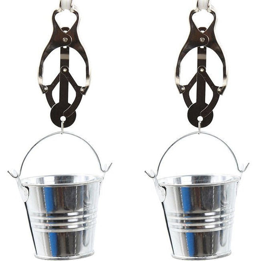 OHMAMA FETISH NIPPLE CLAMPS WITH BUCKETS - Kink&Play