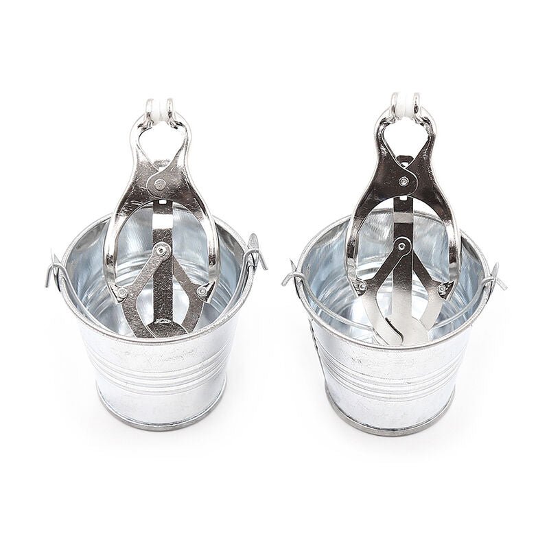 OHMAMA FETISH NIPPLE CLAMPS WITH BUCKETS - Kink&Play