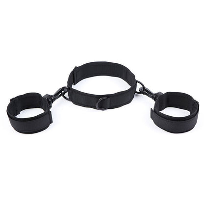 OHMAMA FETISH - NYLON HANDCUFFS AND COLLAR - Kink&Play