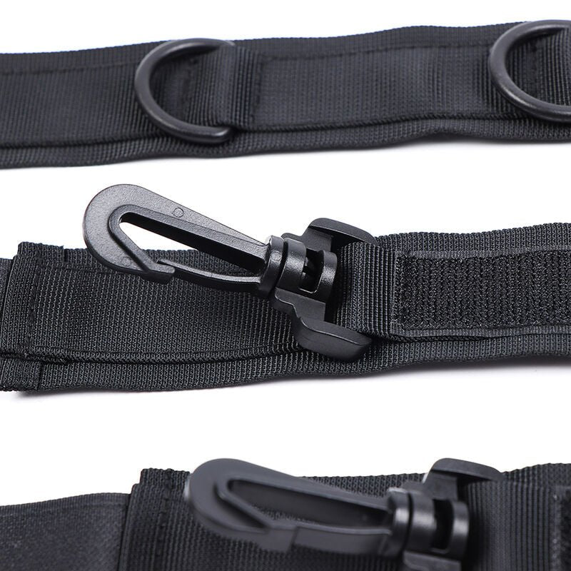 OHMAMA FETISH - NYLON HANDCUFFS AND COLLAR - Kink&Play