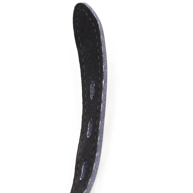 OHMAMA FETISH - SILICONE BALL GAG WITH LEATHER BELT (PADLOCK INCLUDED) - Kink&Play