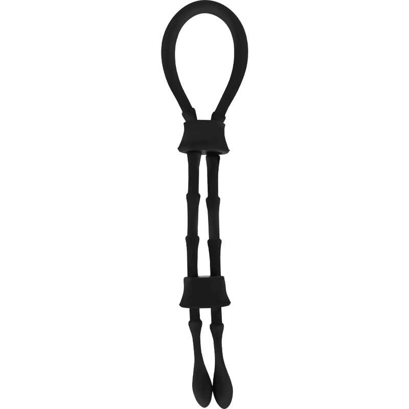 OHMAMA FETISH - SILICONE CORD - COCK AND TESTICLES RING - Kink&Play