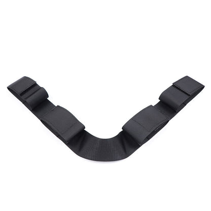 OHMAMA FETISH - SPREADER SOFT BAR FULL NYLON WRIST RESTRAINTS - Kink&Play