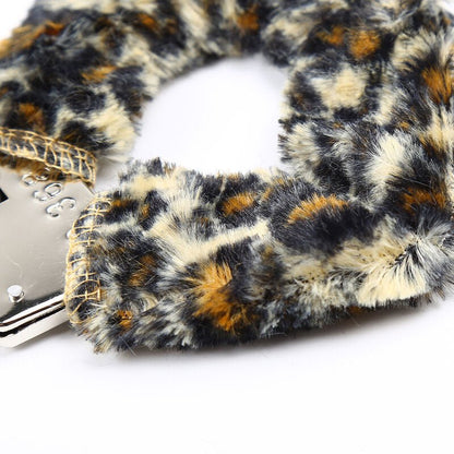 OHMAMA FETISH - VELVETEEN FURLINED METAL WRIST CUFFS - Kink&Play
